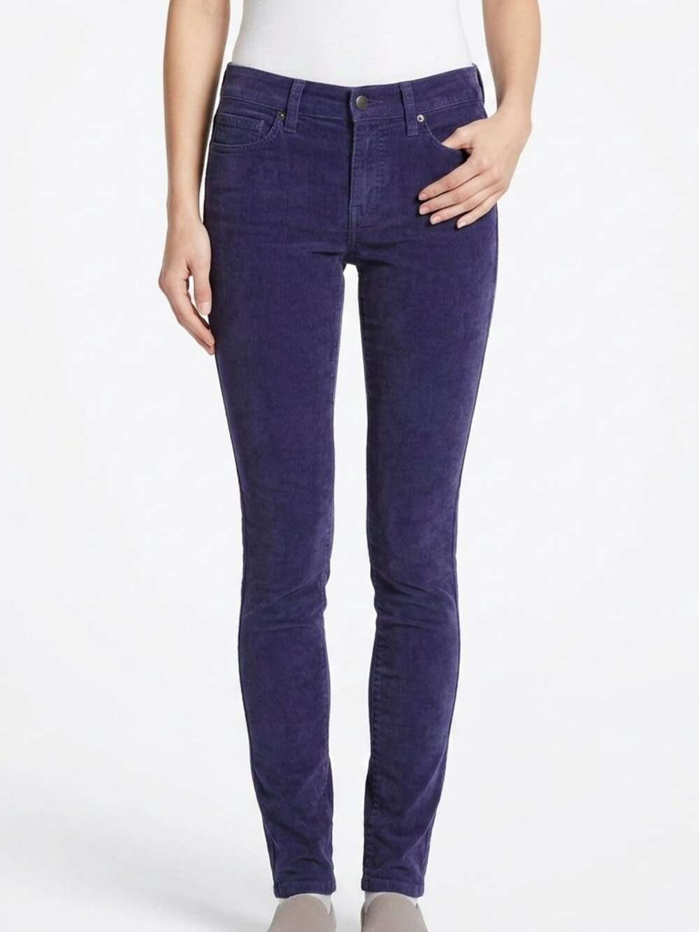 Joe's Jeans "Skinny Visionaire" Deep Plum Skinny Cords- Sz. 25